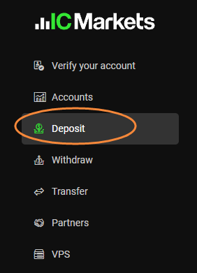 如何將資金存入 IC Markets 賬戶